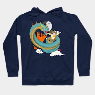 Hanoman And Dragon Hoodie